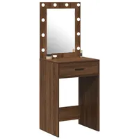 VidaXL Schminktisch Braun Eichen-Optik 50 x 41 x 135