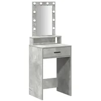 VidaXL Schminktisch mit Schubladen Grau 50 x 41 x