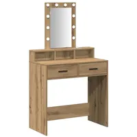 VidaXL Schminktisch mit Speicher Braun 79 x 41 x