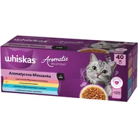 Whiskas Aromatische Auswahl Multipack Katzennassfutter in Sauce 2 x