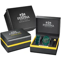Festina Chrono Bike 2025 Edelstahl / Silikon 45,5 mm