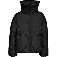 Only Tamara Short Quilted Mantel - Black - M