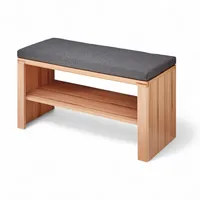 Stella Trading Nature ONE Garderobenschrank mit Spiegel in Kernbuche