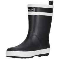 ZigZag Gummistiefel Hurricane schwarz|weiß 23 (UK 6C)