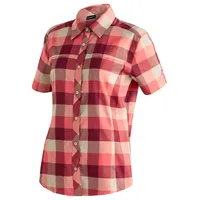 Maier Sports Kendra S/S W RED Check - 46