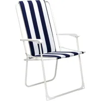 BEST Freizeitmöbel Campingstuhl BEST "Chiemsee", blau, B:56cm H:93cm T:53cm,