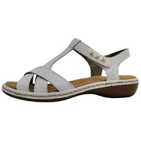 Rieker Rieker, 65919, Damen, Barfuß, Weiß, 80 Weiss, 37