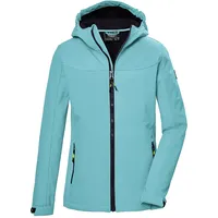 KILLTEC Mädchen Softshelljacke/Outdoorjacke mit Kapuze KOS 145 GRLS SFTSHLL
