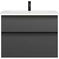 Burgbad Eqio Slim Waschtisch 82 x 49 cm (SHBU082F6584C0001G0252)