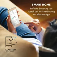Klarstein Kraftwerk Smart 12K Klimaanlage 3-in-1 12000 BTU App