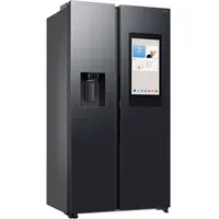 Samsung RS90F67BEFEF Side-by-Side (614 l, 1784 mm hoch, Schwarz)