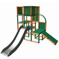 Moveandstic Move and stic Spielturm Kletterturm Samuel mit Rutsche
