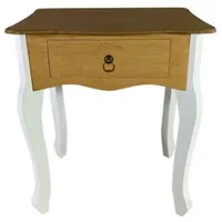 Hti-Living Nachtschrank Retro 44 x 50 x 50 cm