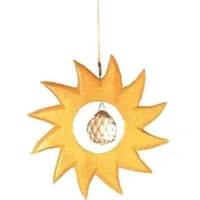Saraswati Sonne natur 12 cm, Kristall