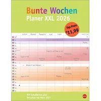 Heye Bunte Wochen Planer XXL 2026