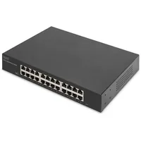 Digitus 24-Port Gigabit Switch, 19" Zoll, unmanaged 24 Ports),