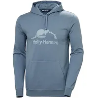 HELLY HANSEN Nord Graphic Kapuzenpullover - Washed Navy -