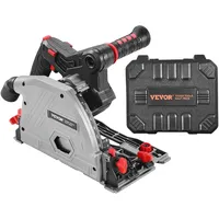 Vevor Akku-Tauchsäge 5-1/2 Zoll Sägeblatt bürstenlos mit Hartschalenkoffer