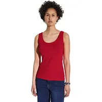 STREET ONE Damen A322896 Basic Top in Unifarbe, Glory