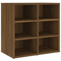 VidaXL Schuhregal Braun Eichen-Optik 52,5x30x50 cm