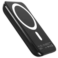 Xlayer 5000 mAh Powerbank USB Typ-C Kabelloses Laden (Schwarz)