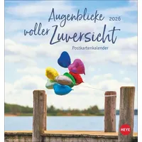 Heye Augenblicke voller Zuversicht Postkartenkalender 2026