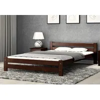 Home collective Bett, Bettgestell 140x200, Holzbett 140x200 | Massivholz