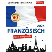 Harenberg Französisch Sprachkalender 2026 - Französisch lernen leicht gemacht