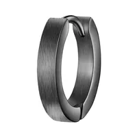 True Rebels Creolen TR319 grau 15,5