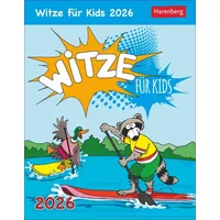 Harenberg Witze für Kids Tagesabreißkalender 2026