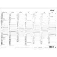 Heye Black&White Tafelkalender A4 2026