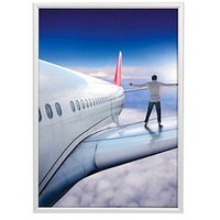 Update displays Klapprahmen silber 32,7 x 45,0 cm