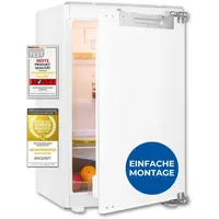 Exquisit EKS5131-V-FE-090E Einbaukühlschrank (135 l, 878 mm hoch)