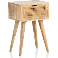 FineBuy FineBuy, Nachttisch Nachtkonsole (30 x 40 x 60