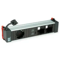 Bachmann POWER FRAME Medium 1x CEE7/7 2xCM 1xUSB A/C