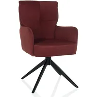 Hjh living Stühle, TARUGO Stoff mit Armlehnen