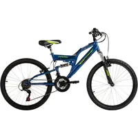 WYLD Kinder-Mountainbike Fully 24'' Zodiac 18 Gänge RH 38