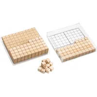 Wissner Hunderterkastensqtz 10 x 10cm,(29 Teile) aus RE-Wood, in