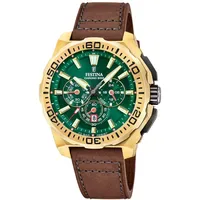 Festina Chrono Bike F20728/2 Leder 45,5 mm F20728/2