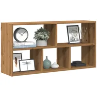 VidaXL Wandregal Artisan-Eiche 100x25x50 cm Holzwerkstoff