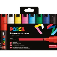 Posca PC-8K, 8 Stk. Grundfarben