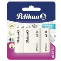 Pelikan Radierer WS30 Cotton weiß 3er Set