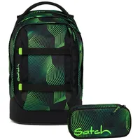 Satch PACK Seismic Green 2-teilig in Grün/Schwarz | Gr.: