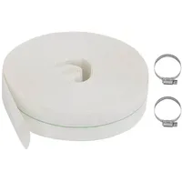 VidaXL Flachschlauch 25 m weiß