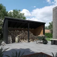 Plus Gartenhaus Nordic Multi 416 x 208 cm natur