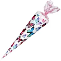 NESTLER Tradition in Emotion Schultüte Schmetterling 100,0 cm mehrfarbig