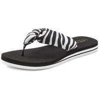 LASCANA Badezehentrenner Damen schwarz/weiß Gr.43