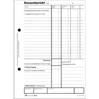 RNK Kassenberichtsblock mit gesondertem Mehrwertsteuerausweis A5