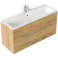 Posseik Waschbecken mit Unterschrank PORTUS 1000 eiche gold 100,0