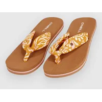 O'Neill Ditsy Sun Sandals orange abstract wave 40